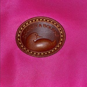 Pink Dooney & Burke Flap over crossbody